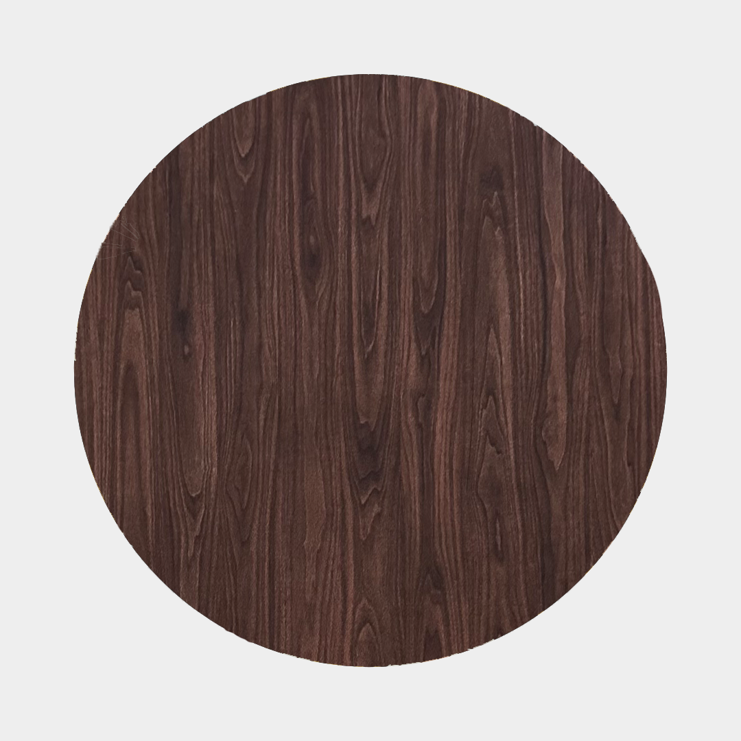 Dark woodgrain fabric swatch